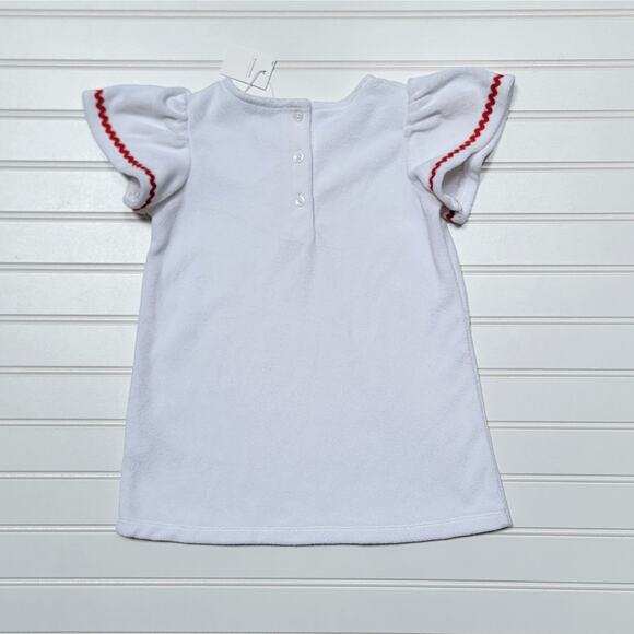 NWT Janie and Jack Ric Rac Terry Swim Cover-Up Dress - Picture 3 of 4